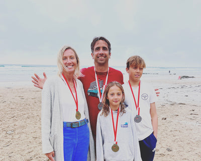 Connolly Family win medals at the English National Surf Championships