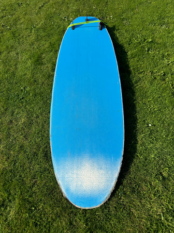 6) Alder 8'0 Glide - ex surf school board