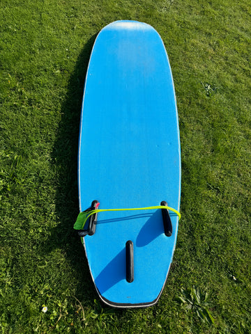 6) Alder 8'0 Glide - ex surf school board