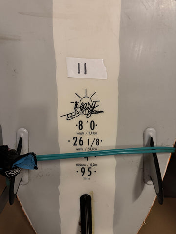 11. Indio Easy 8'0 - ex surf school