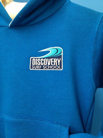 Discovery children's hoody - Electric blue/White